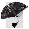 with Tassels Handheld Bamboo Fan Chinese Style Dance Fan Creative Cool Fan  For Summer Dance