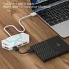 7/4 порта USB 2.0 HUB Type C док-станция 5 Гбит/с высокоскоростной передачи данных сплиттер адаптер для ноутбука жесткий диск мышь клавиатура