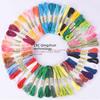 "Eco-Cotton Embroidery Thread: 100 Colors, Single Standard Braided for DIY Cross Stitch"