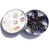 Box of 5 Stainless Steel Cookie Cutters - Snowflakes