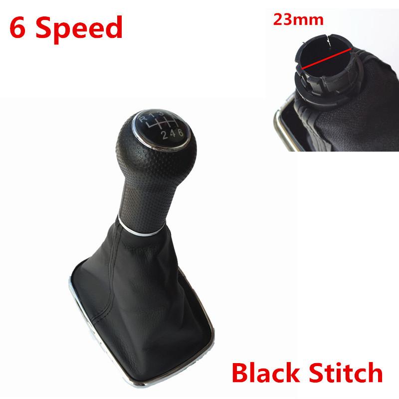 23 мм для Volkswagen VW 1999-2004 Golf 4 IV MK4 GTI R32 Bora Jetta 5/6 Скорость автомобиля Ручка переключения передач Рычаг Ручка Gaitor Чехол для багажника