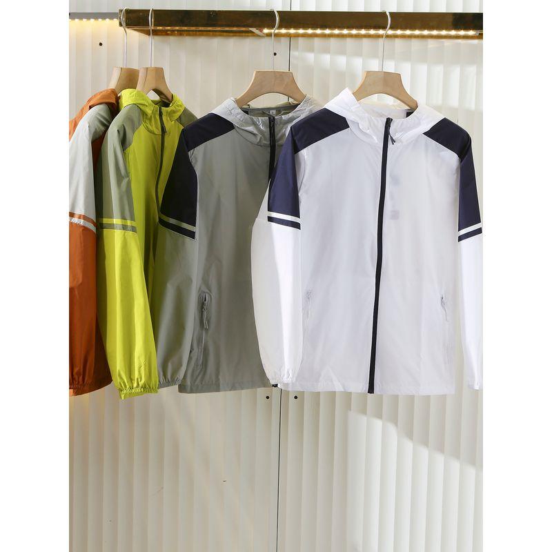 Summer Light UPF50 + Sun Protection Clothing Cooling Cool Feeling Breathable Men's Lightweight Outdoor Jacket Wind Shield Outerwear