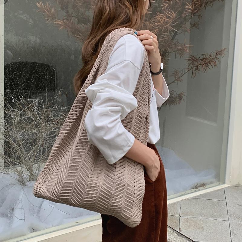 Shoulder Bags Crochet Bag Clutch Bags For Women Women's Handbag The Tote Bag Beach Bag Shopper Bag Side Bag Bags For Women Bags