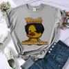 Bad Ounisexs Top Tees Female Japan Y2k 80s Dollette Kawaii Tshirt Emo Vintage Japanese Harajuku
