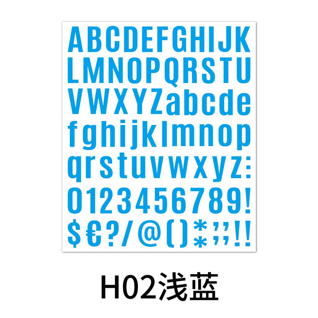 Жирная Буква Наклейка 1 Дюйм Комбинация Стакан для Воды Креативный Ручной Аккаунт