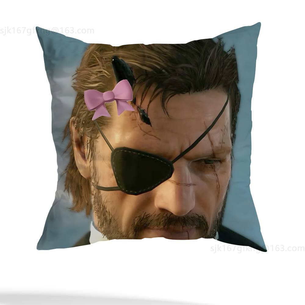 M-Metal Gear Solid Райден наволочка повседневный стиль украшение, подходит для домашнего декора (исключая наполнитель)