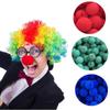 10pc 5cm Funny Props RED Foam Ball Clip Circus Clown Nose Comic Halloween Costume Party Magic Dress