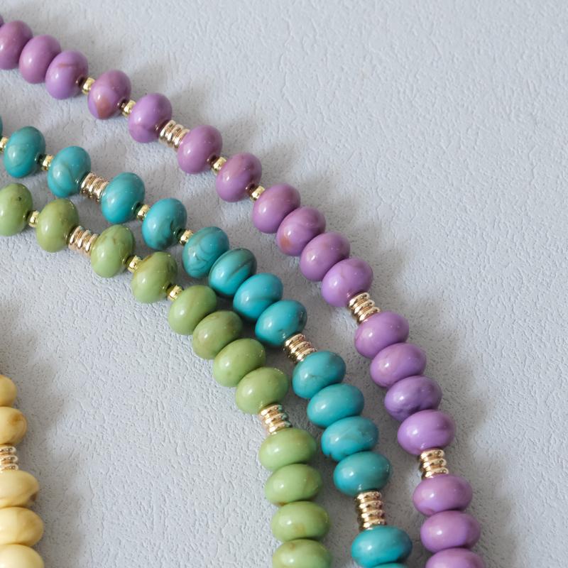 New Fashion Woman Bag Accessory Detachable Solid Beaded Chains Cute Acrylic Luxury Strap Women Bag Handle Candy Beads Chain