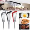 Silicone-covered Stainless Steel Frying Spatula
