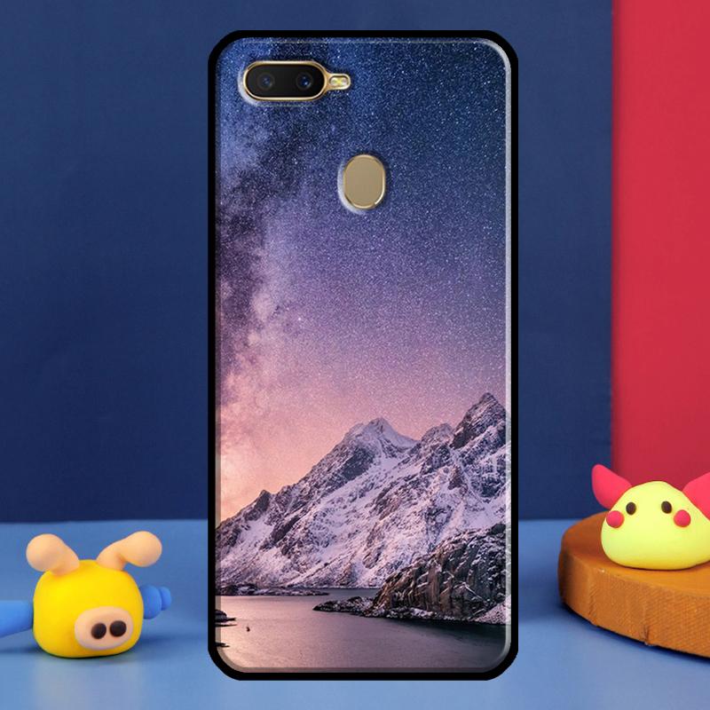 Звездное Космическое Лунное Ночное Время Для Oppo A54 A57 S A78 A58 A98 A5 A9 A91 A15 A16 A17 A52 A72 A76 A96 A74 A94 A77 Чехол для Телефона