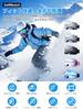 SwiftReach Goggles Glasses Field of Double Ventilated Helmet Lightweight UV Windproof and Unisex Frame with Blue [Christmas Gift] Hiking/Skiing