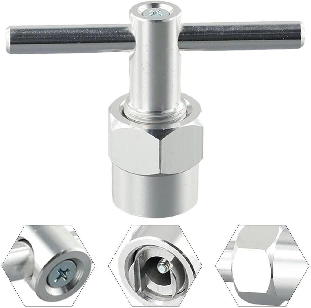 Compatible with Moen shower valve parts including drawing tool and handle adapter to replace the 1222 filter element