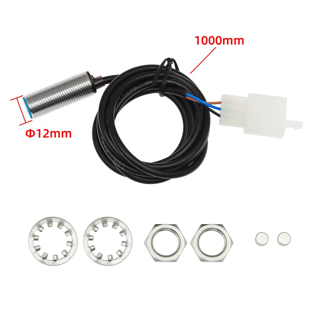 Universal LCD Digital Motorcycle Meter Speedometer Odometer RPM Fuel Meter LCD Digital Gauge Turn Signal Light for All Motor