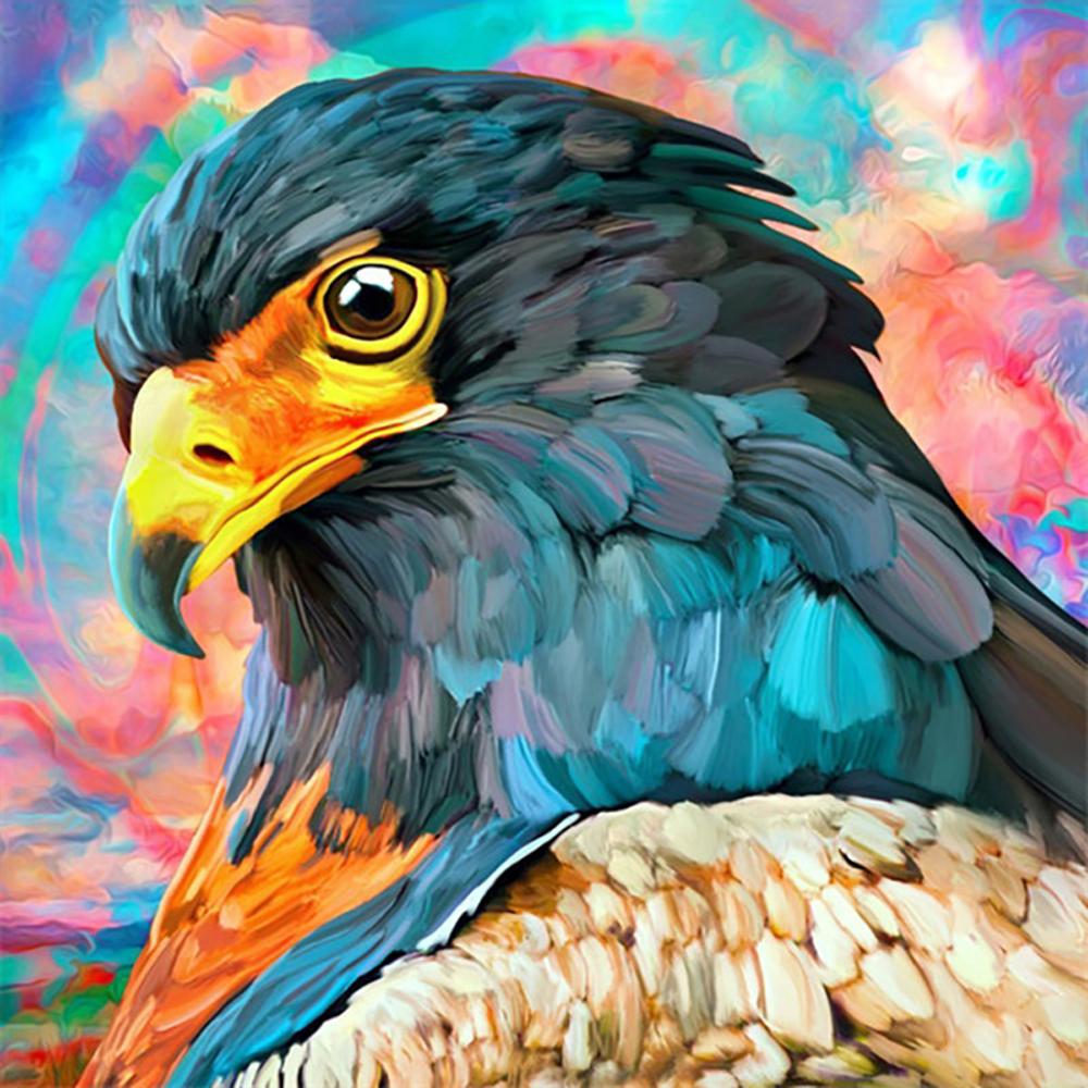 5D Diy алмазная живопись Лев Слон Орел Птица Мозаика Алмазная вышивка животное вышивка крестиком украшение дома подарок на Новый год
