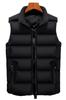 Seira Padded Down Sleeveless Jacket with Lightweight and Warm for Stylish and Perfect for Outdoor Available In Plus Sizes Men's Vest, Stand-Up Collar,