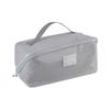 Square Transparent Mesh Cosmetic Bag Lightweight Storage Toiletry Bag  Camping