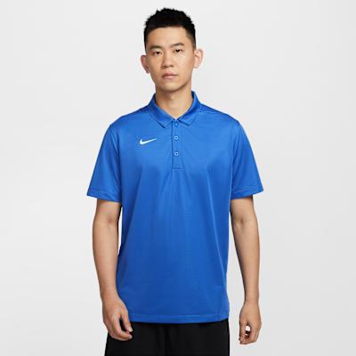 Nike Dri Fit Polo Shirt Men's Royal Blue