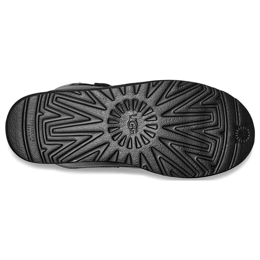 Feng Chen Wang X UGG овчины теплые прочные нескользящие уличные повседневные зимние сапоги до середины голени женские зимние сапоги черные 1130070-BLK