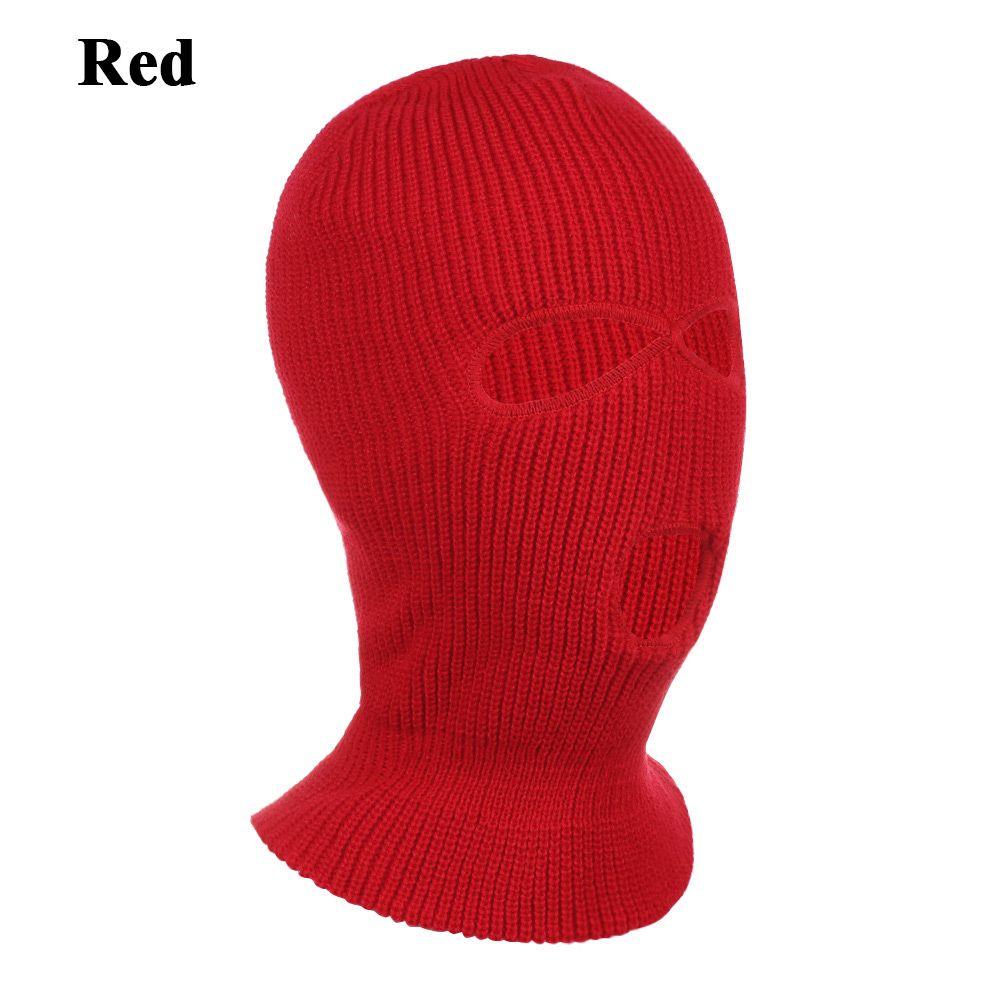 Лицо Шапка Вязаная Теплая Балаклава Теплая Дышащая Маска Для Лица Защита Шеи Зимняя Шапка