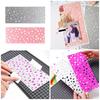 Heart Shape Metal Die Cuts Heart Background Cutting Dies Embossing Stencils for Card Photo Scrapbooking Decoration