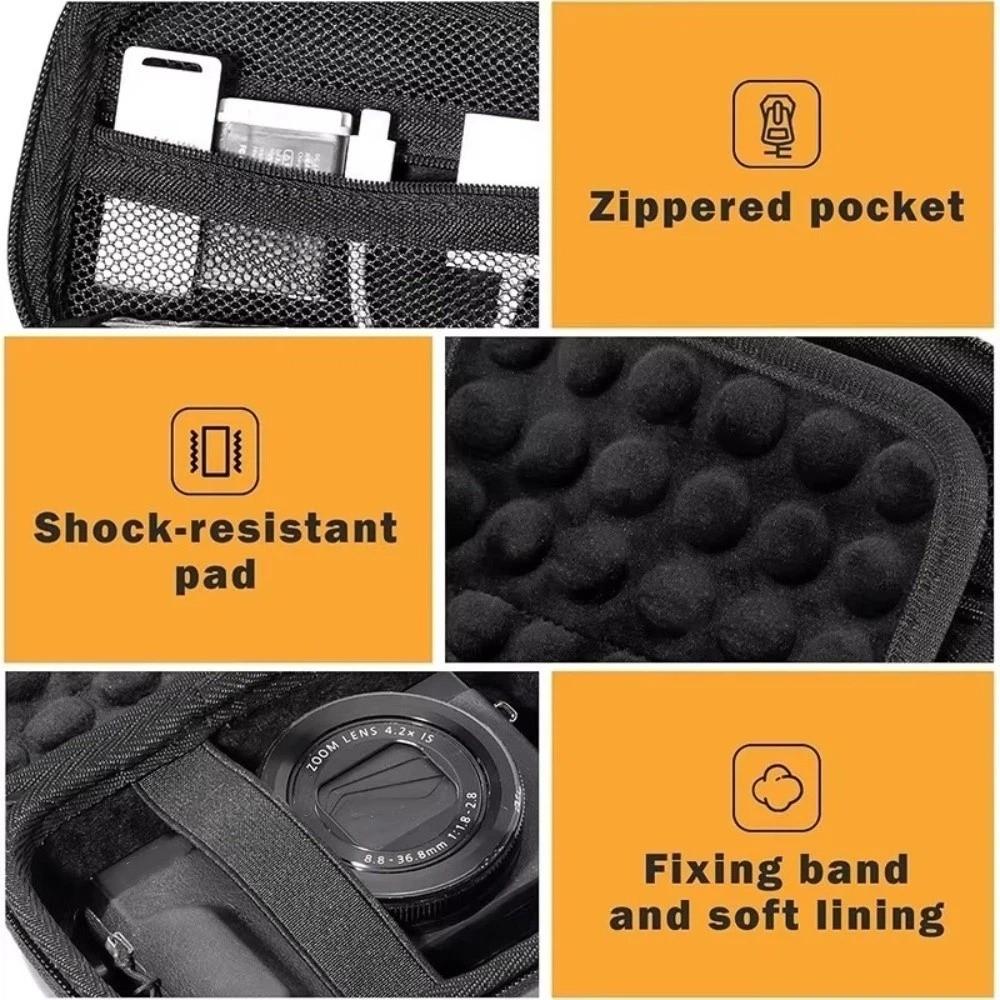 with Strap Camera Bag EVA Camera Storage Bag for Canon G7X Camera Accessories Box