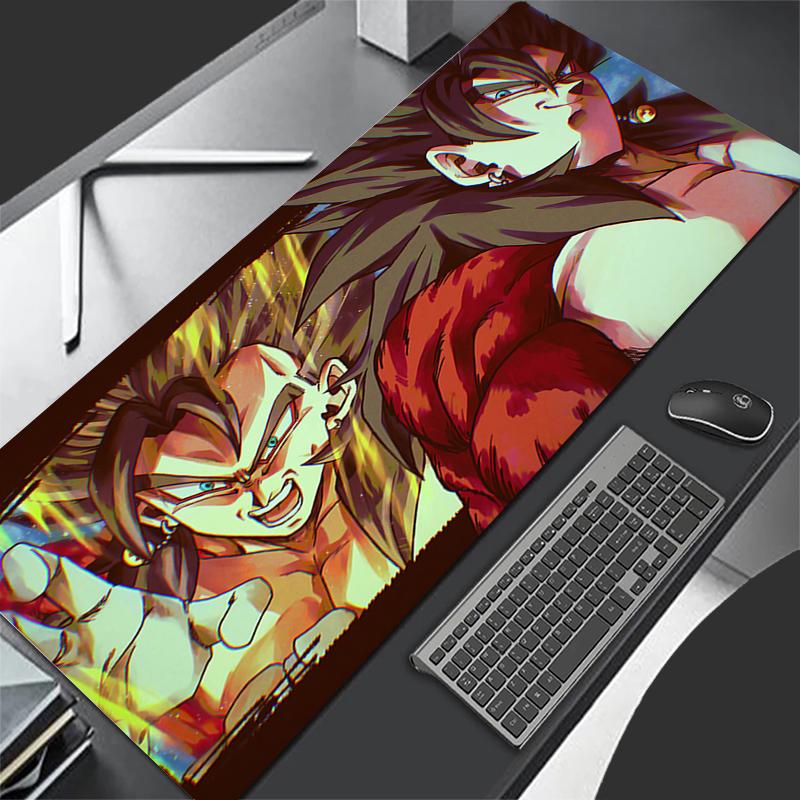 Mouse Pad Multi Size Gamer Keyboard Pad Goku Desk Mouse Mats Dragon Ball Extended Mausepad Office PC Gaming Accessories Mousepad