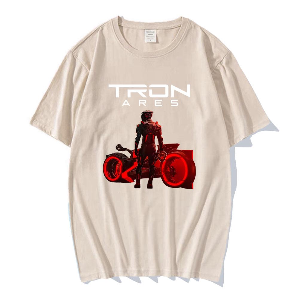 Фильм TRON Ares Принт Футболки Рок-группа NINE INCH NAILS NIN Футболка Хлопок Свободная Футболка с коротким рукавом Унисекс Уличная одежда Футболки