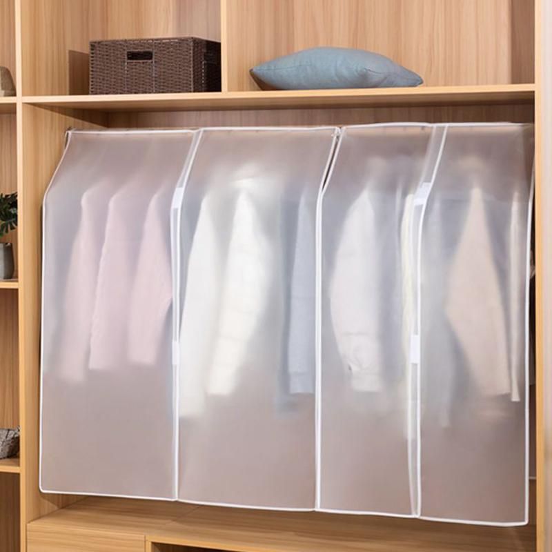 Прозрачный чехол для вешалки для студенческого общежития, чехол для куртки PEVA, чехол для одежды с цветочным узором, тканевый чехол для одежды