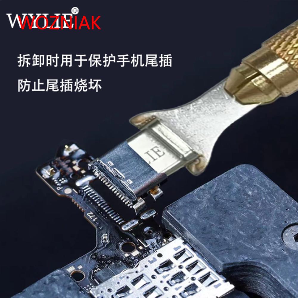 WYLIE Защитный колпачок от плавления для разъема Type-C, Инструменты для ремонта и разборки, Защита интерфейса
