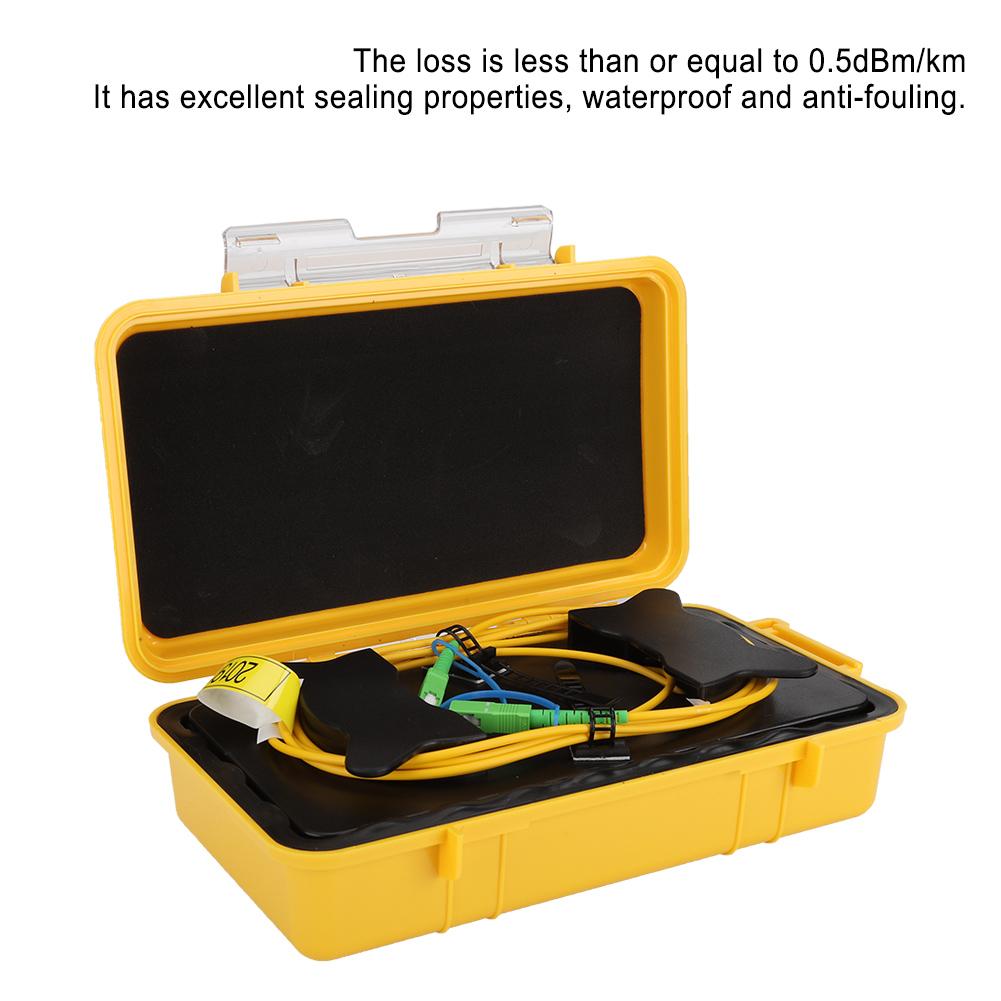 Волоконно-оптический OTDR компенсационный кабель коробка устранитель мертвой зоны волоконное кольцо Sc APCSc APC SM 1км