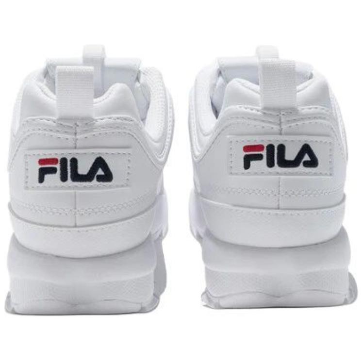 Fila Disruptor 2 1998 Классические Удобные Прочные Низкие Кроссовки для Повседневной Носки Унисекс Белый 1FM02739H121