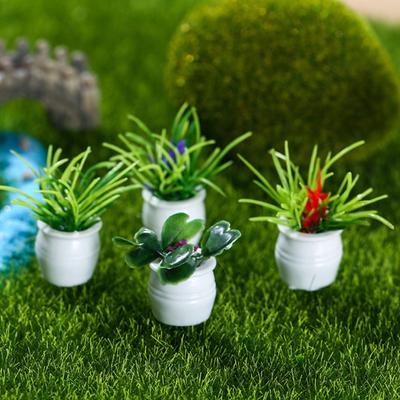1 набор статуэтка комнатного растения DIY погодоустойчивый ПВХ деликатная детализация