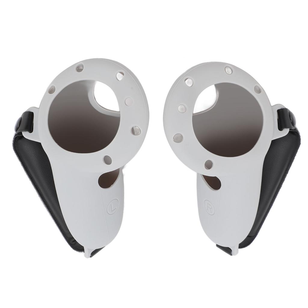 Чехол-накладка на рукоятки контроллеров VR из мягкого силикона, протектор контроллера с регулируемым ремешком для Meta Quest 3