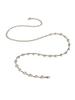 Rhinestone Waist Chain Metal Accessories Belt With Skirt Dress Waist Chain Decoration Thin Belt Tide