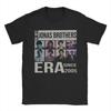 Jonas Brothers Тур Мужские Футболки Смешная Футболка С Коротким Рукавом С Круглым Вырезом Футболка 100% Хлопок 6XL Одежда
