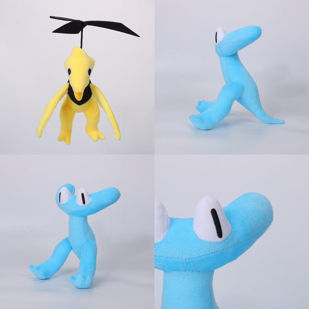 Colorful Rainbow Friends Chapter 2 Plush Toy Available In Various Dinosaur Shapes And Sizes
