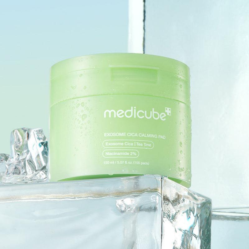 Medicube Exosome Cica Caming Pad 150ml 100EA for Sensitive Skin Acne Pore Care