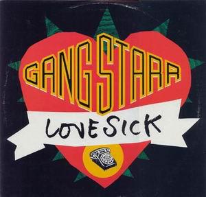 12-дюймовая пластинка GANG STARR - Lovesick V23676 Chrysalis 1991 США Танцевальная и электронная музыка Б/у