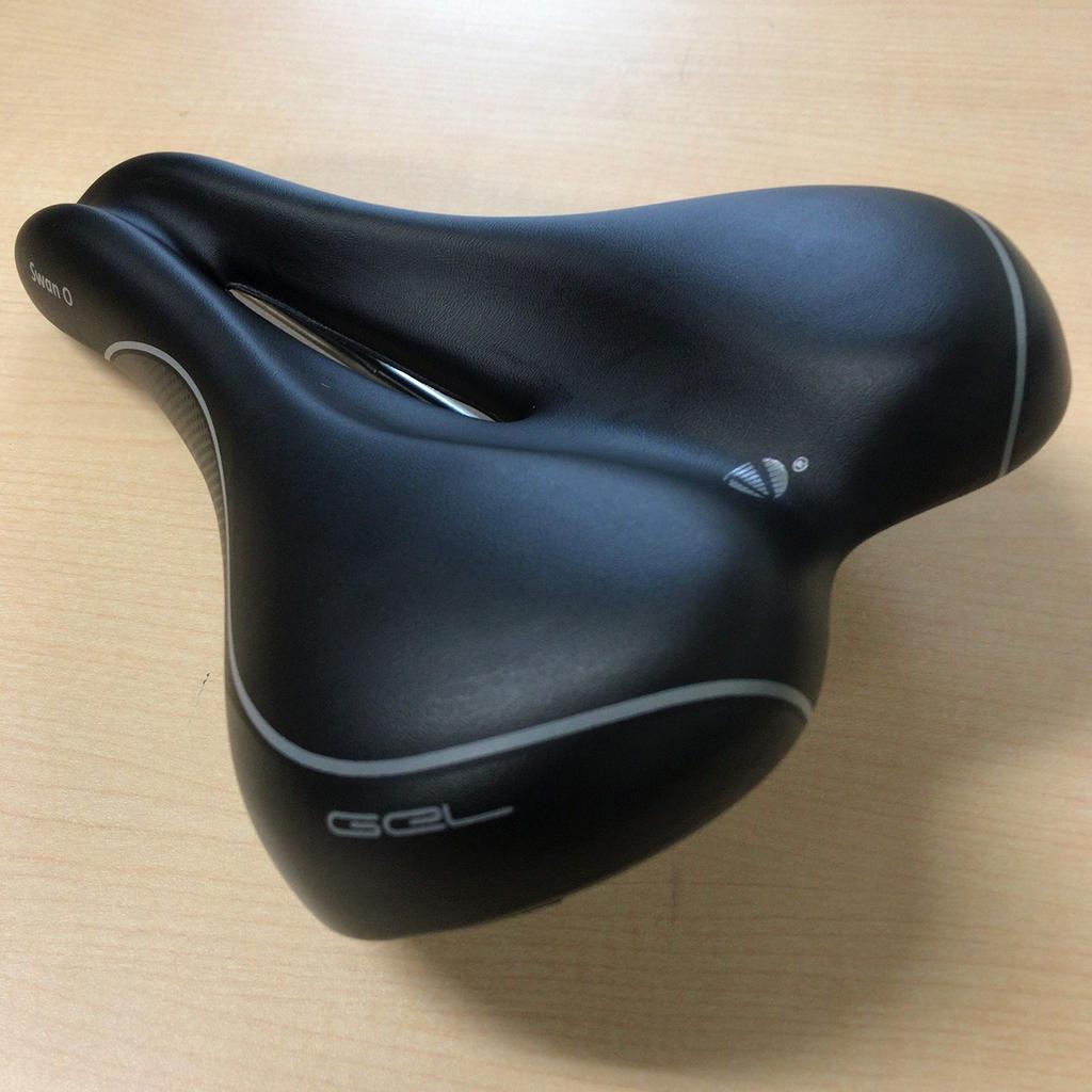 VELO Comfort Saddle Voam Series Black [Swan O] V-foam VL-4290