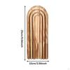 Wood Wall Planter Art Decor, Bathroom Fake Plant Modern, Vase Rustic Hanging