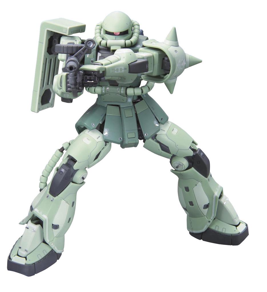RG Серийный тип Заку Костюм 1/144 MS-06F (Мобильный Гандам)