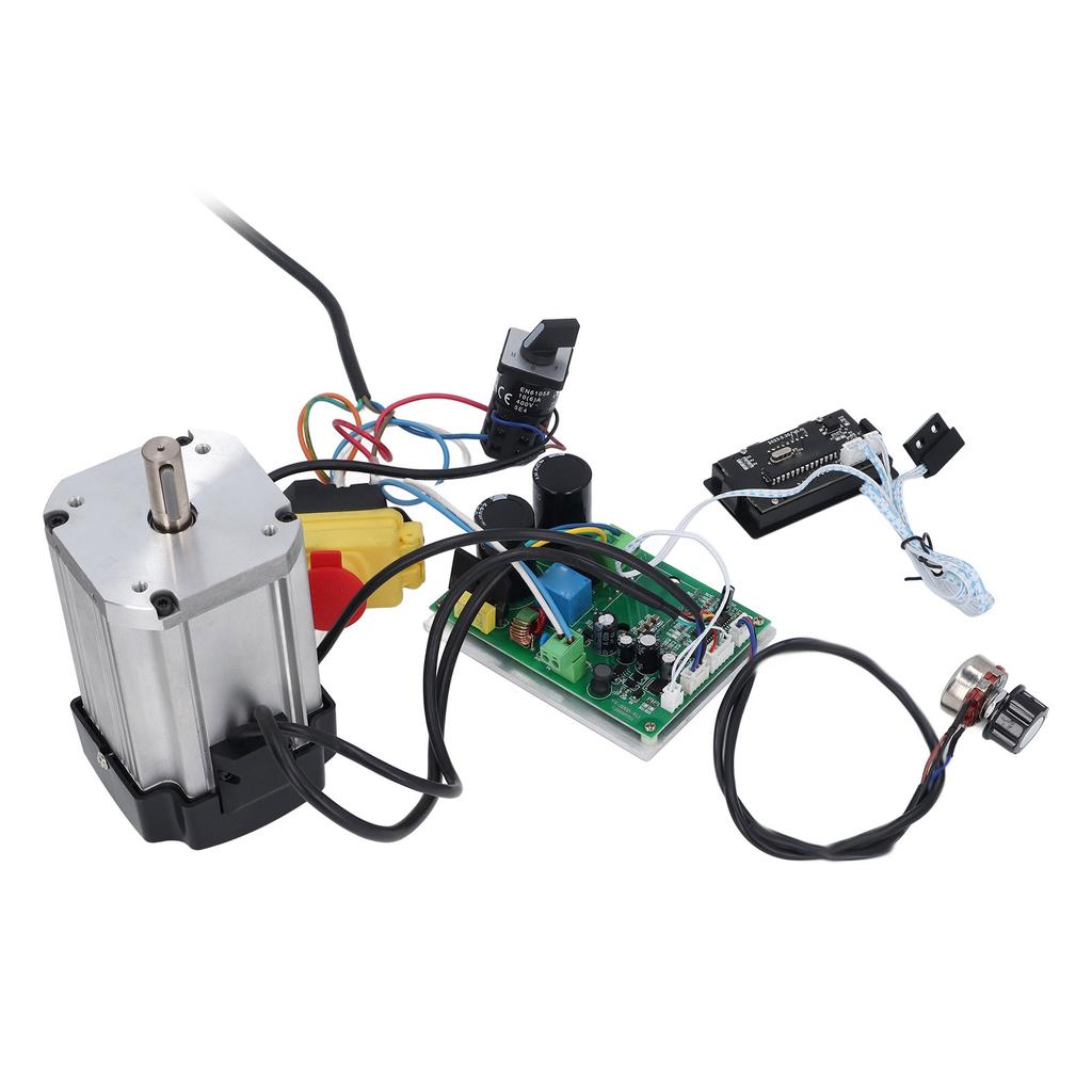 Комплект бесщеточного двигателя постоянного тока для токарного станка, комплект платы блока питания основного управления для MX210 WM210 220x750 220x600 8x16 1000 Вт, вилка США