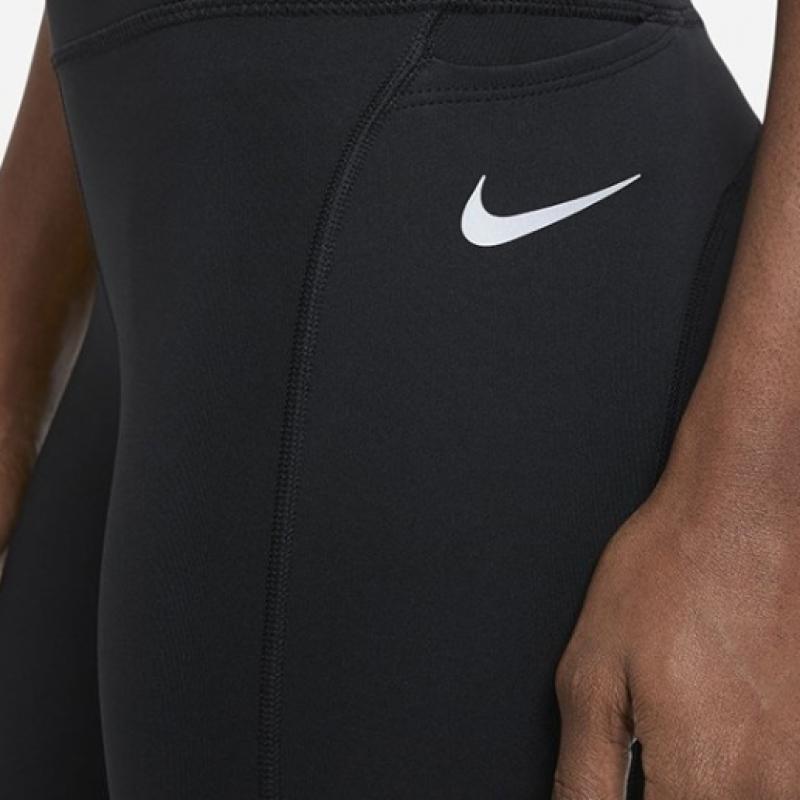 Nike Женские леггинсы для бега Dry Fit Fast Crop S Cz9239 010 S2206
