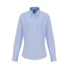 Premier Womens/Ladies Striped Oxford Long-Sleeved Formal Shirt