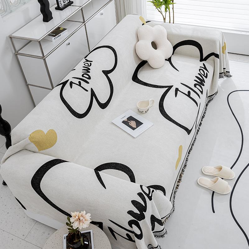 Подушка для дивана Simple Style Four Seasons Universal, нежная на коже, высококачественная шенилловая универсальная кожаная наволочка для дивана, полотенце