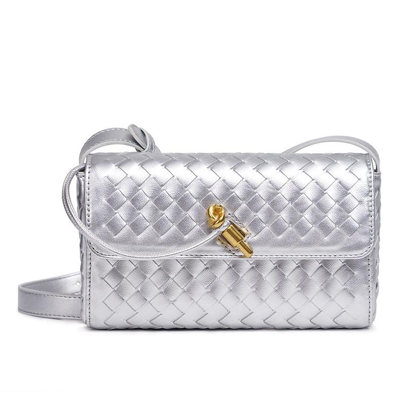 Женская сумка Niche Design Mini Handmade Bag Модная простая горизонтальная сумка через плечо Модная маленькая квадратная сумка