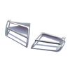 For BMW X5 X6 F16 F15 14-18 2PCS Chrome Interior Dashboard Side Air Condition AC Vent Cover Trim Car Interior