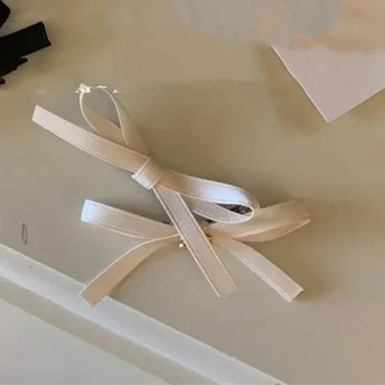 2 шт./компл., милая кружевная заколка для волос для девочек, шикарная корейская лента с бантом, детская заколка для волос для девочек, милая принцесса, детский головной убор для волос