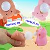 Капибара-копилка Игрушка-антистресс Сквиш Милая свинка Сквиш-игрушки Животное выдувает пузыри Игрушка для снятия стресса Подарки на день рождения Подарок на вечеринку