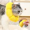 Protective Cat Collar for Neck Wound Protections Flower Elizabethan Circle Collar for Dogs Cats Post Surgery Recovery